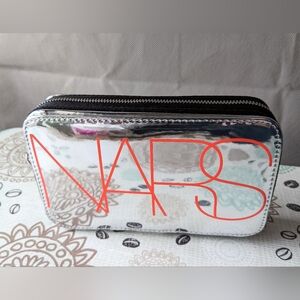 NARS Silver Metallic makeup bag - limited edition
